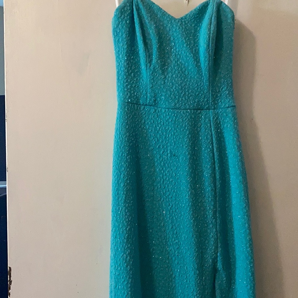 Turquoise Prom dress